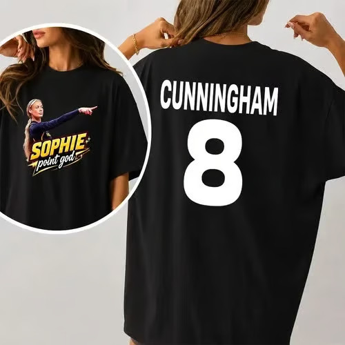 Sophie Cunningham 8 Fan Shirt, Basketball Graphic Tee, Point God Sports T-Shirt