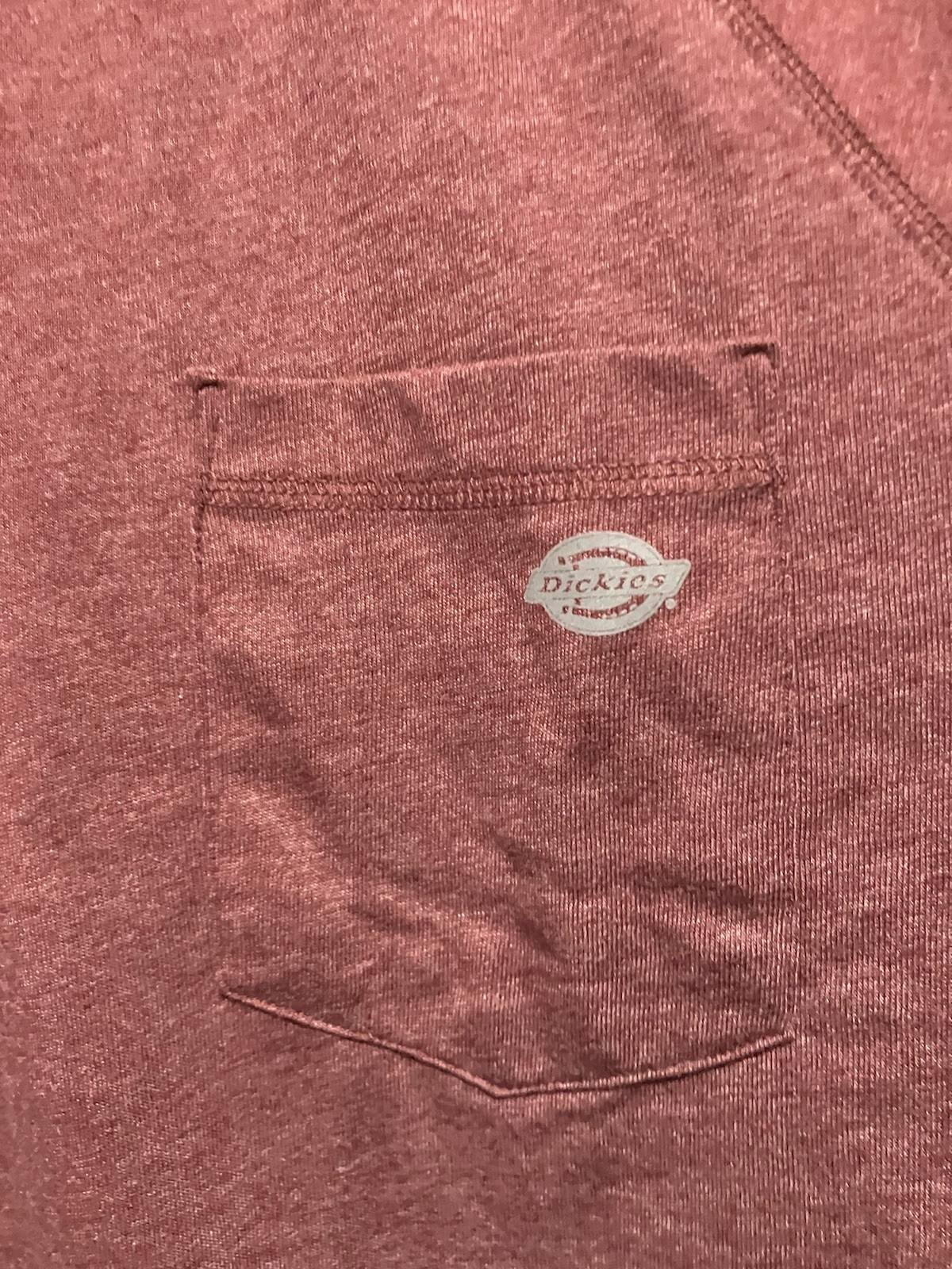 Dickies Performance Tee, Temp-iq Maroon 2-XL Size, Moisture Wicking