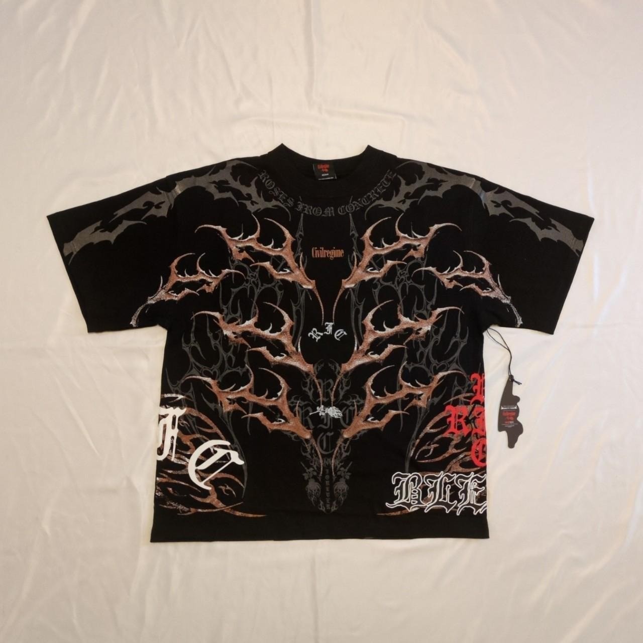Civil Regime x Bleach Collab Ichigo’s Bankai 199X T-shirt Size Medium Oversized
