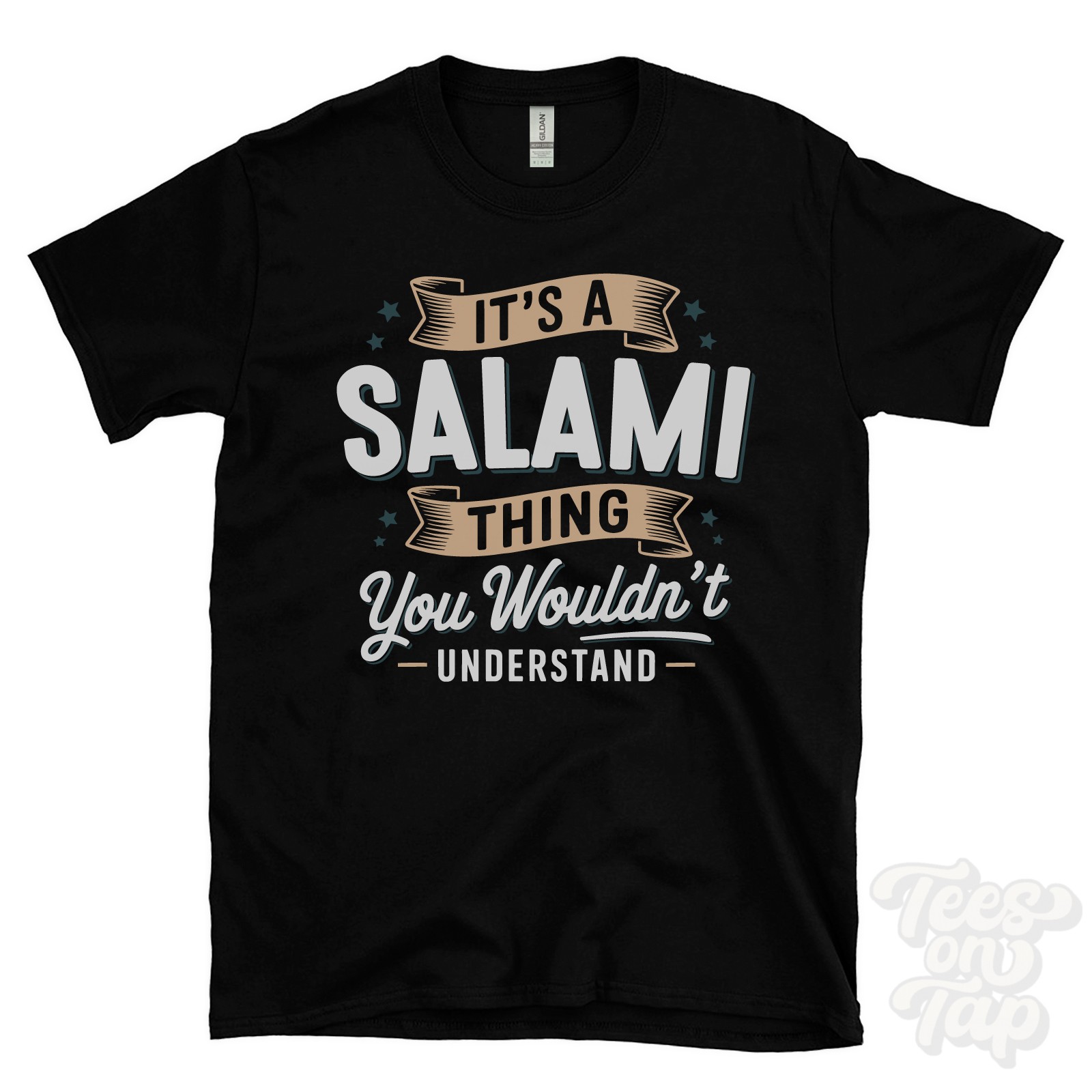 IT’S A SALAMI THING YOU WOULDN’T UNDERSTAND T-SHIRT name surname family gift