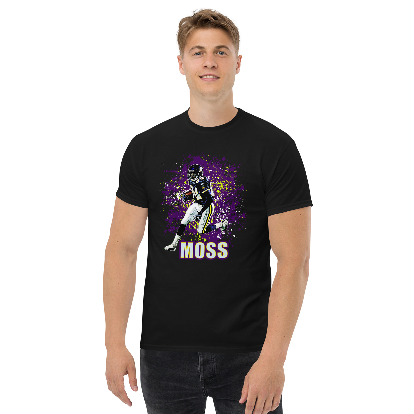 Randy Moss classic tee Vikings football shirt