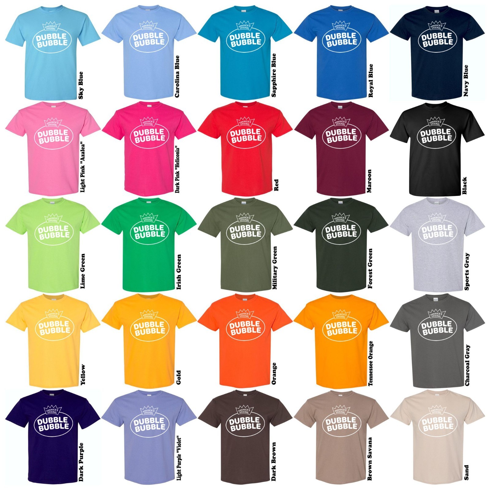 Dubble Bubble Costume Halloween Matching Group Shirt