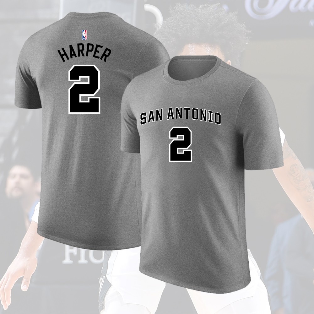 HOT! Dylan #2 Harper San Antonio Team 2026 Name and Number Fan Look Full Size