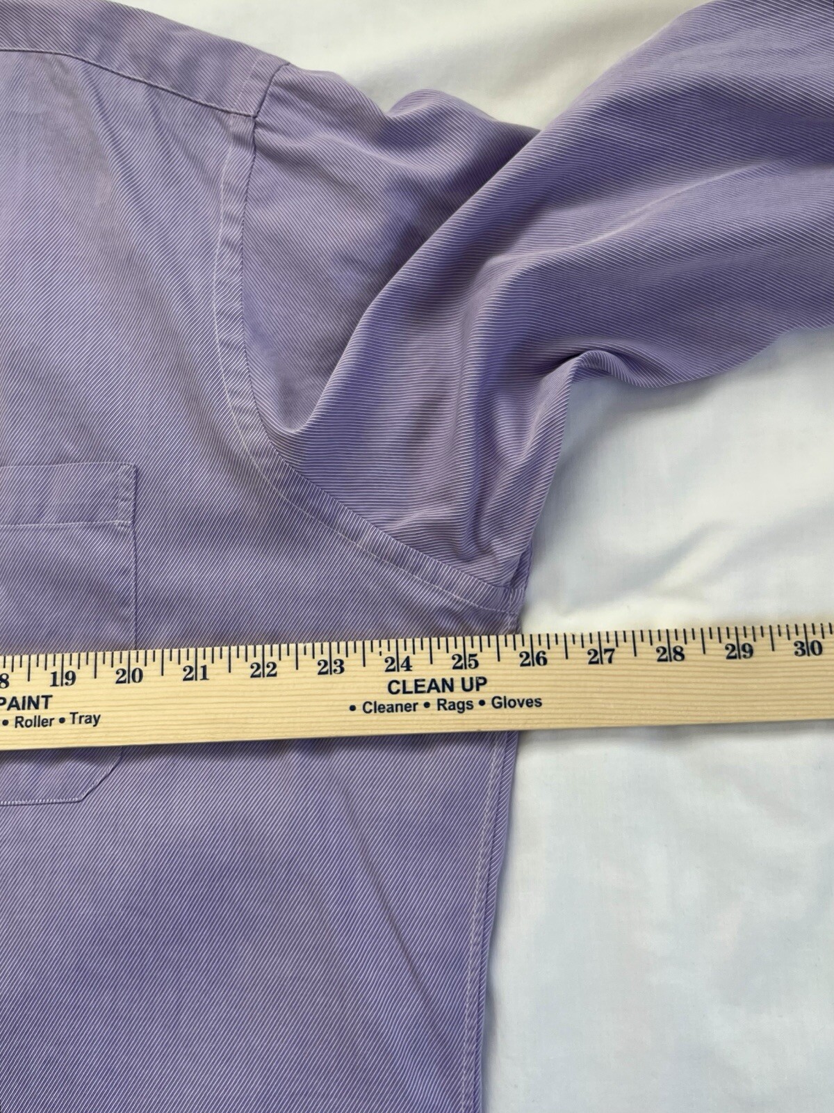 Robert Talbott Men’s Button Up Purple Long Sleeve Sz 16/35 Preppy Classic