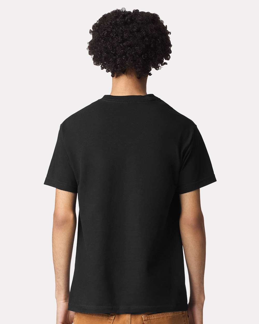 🔥 American Apparel Garment-Dyed Heavyweight Cotton Tee 1301GD True Black Med
