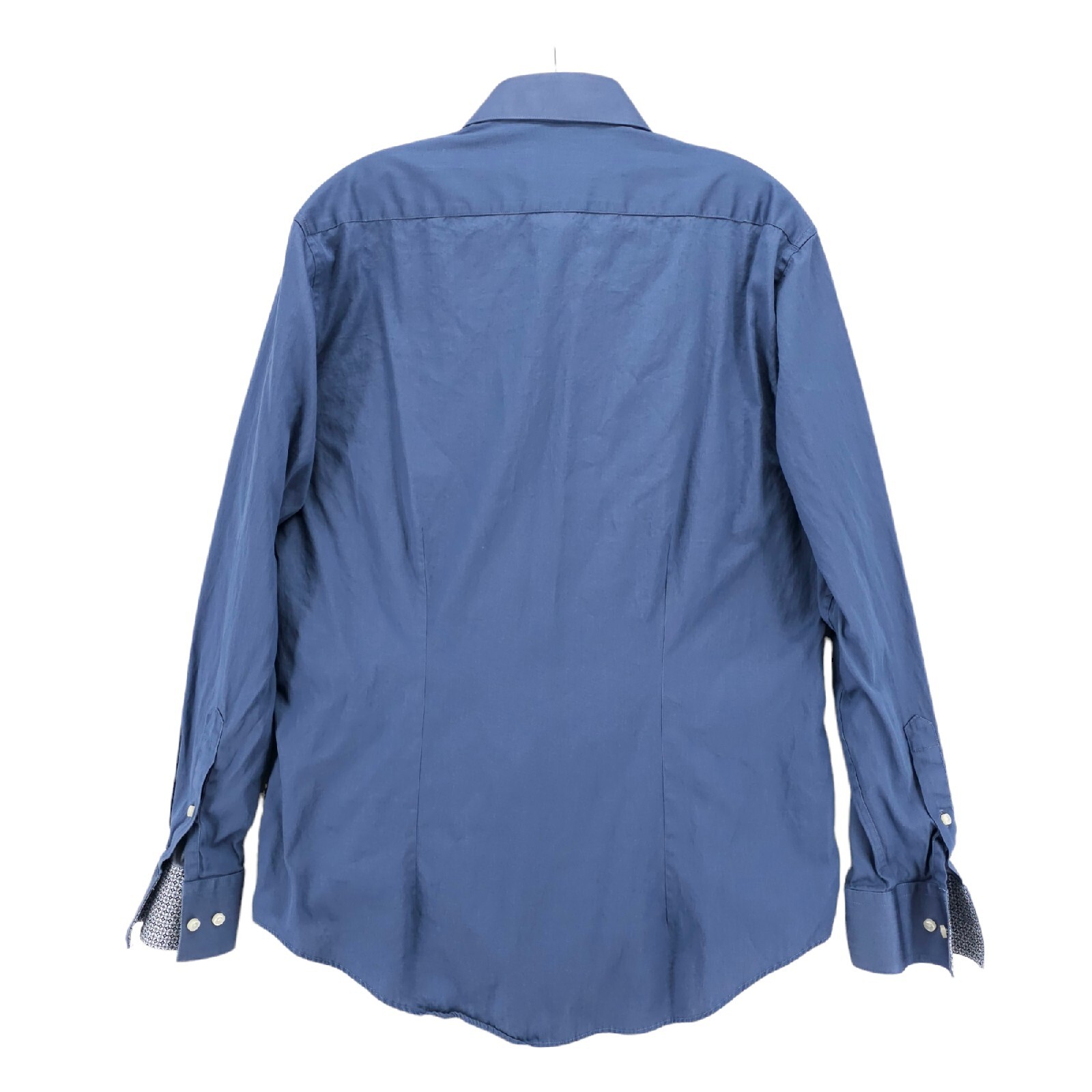 TED BAKER Endurance Blue Stretch Rosefit Dress Shirt Size 16.5