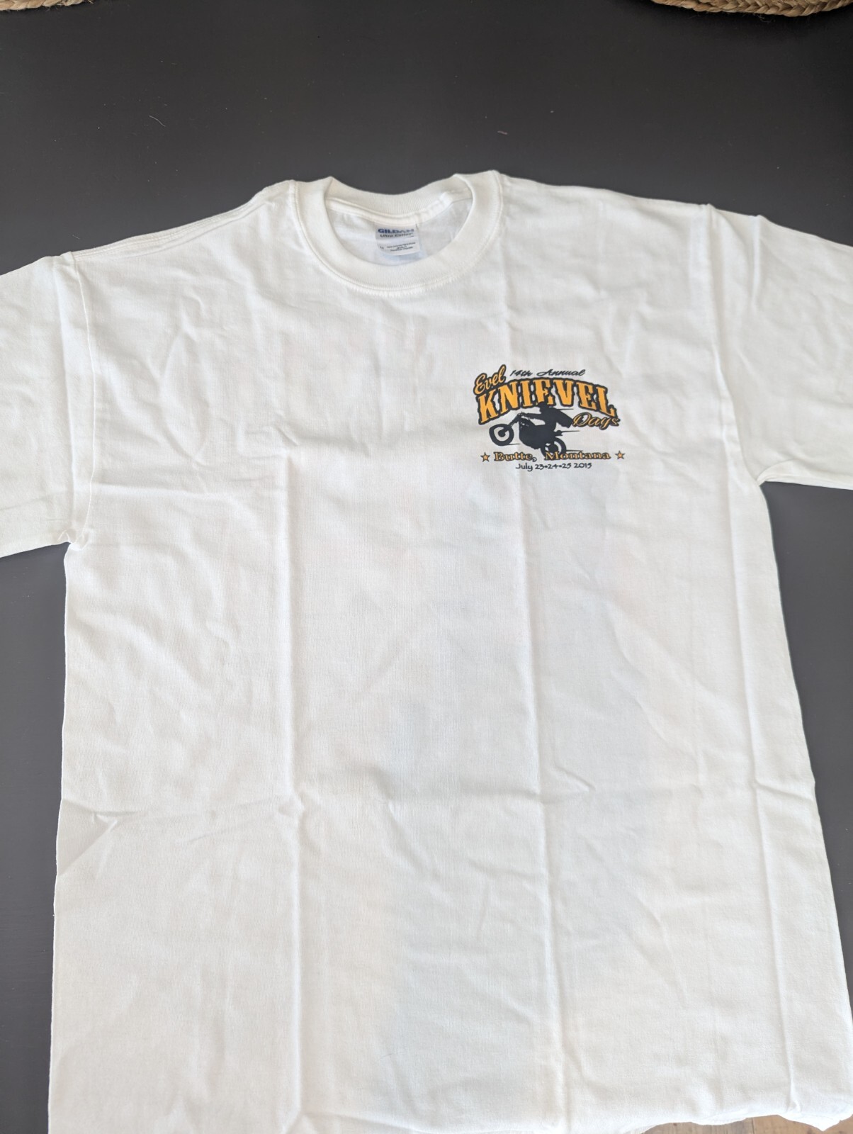 14 th annual 2015 Evel Knievel Days – Butte Montana T-Shirt 3 med , 1sm left