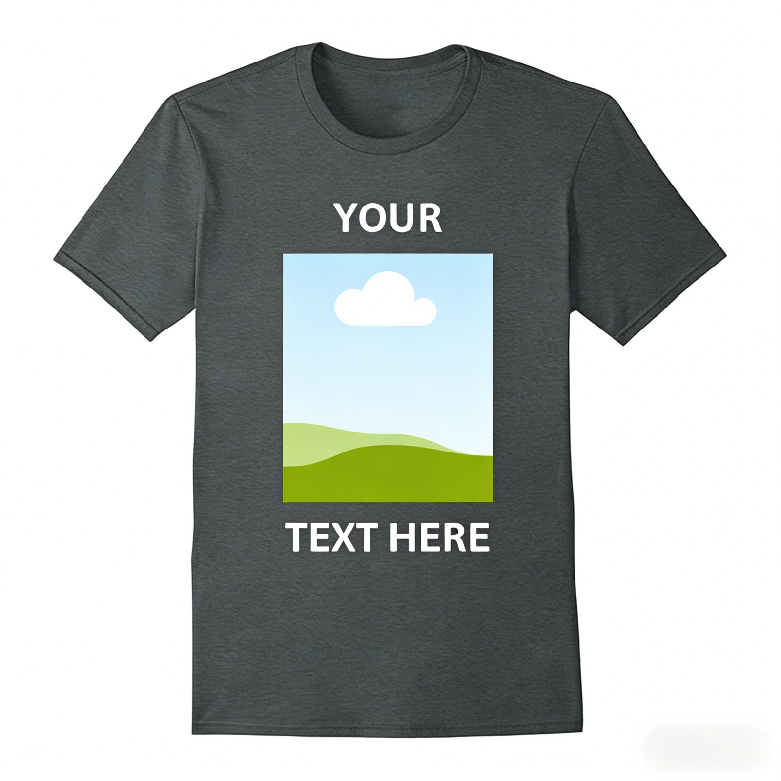 Personalized YOUR NAME Tee, Custom Text Graphic T-Shirt, Casual Summer Top, S-3X