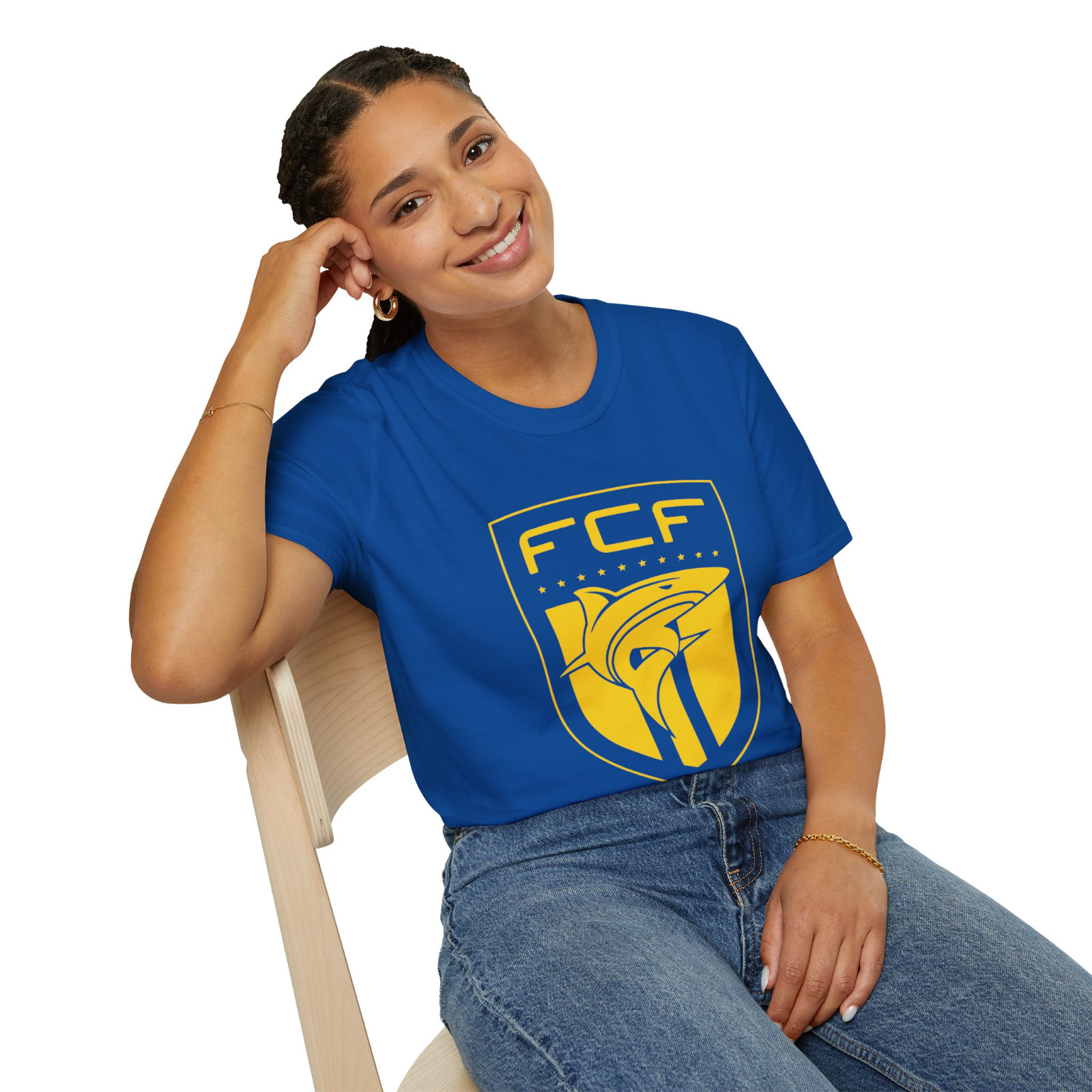 Cape Verde 2026 Soccer Vozinha Unisex T-Shirt l With FREE Cabo Verde Wrist Band