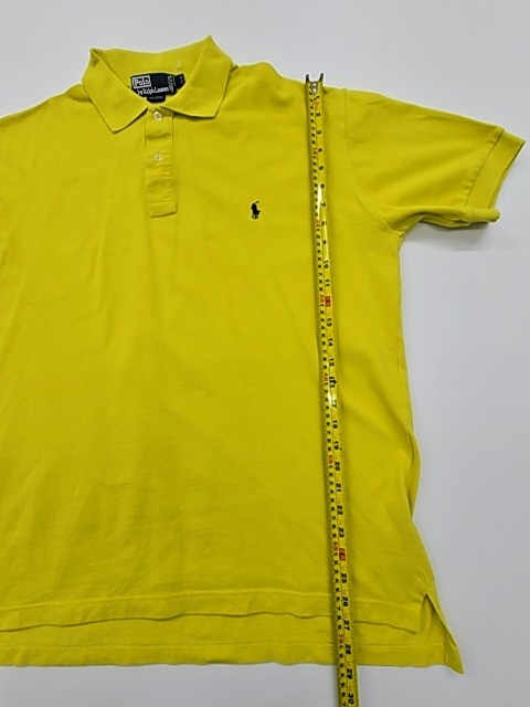 Polo Ralph Lauren Men’s Yellow Cotton Pique Polo XL
