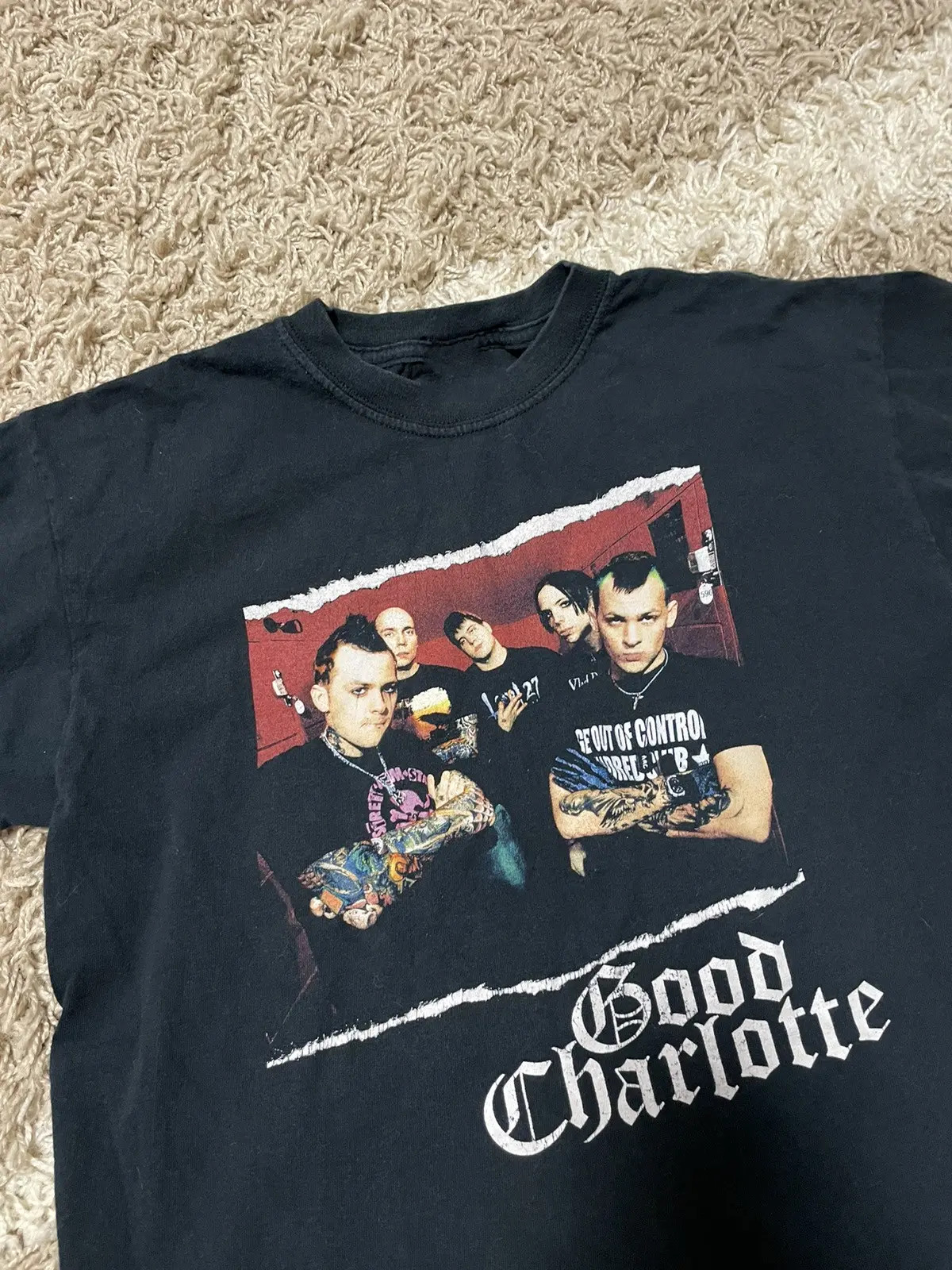GOOD CHARLOTTE Black 100% Cotton Full Size S To 4XL Shirt