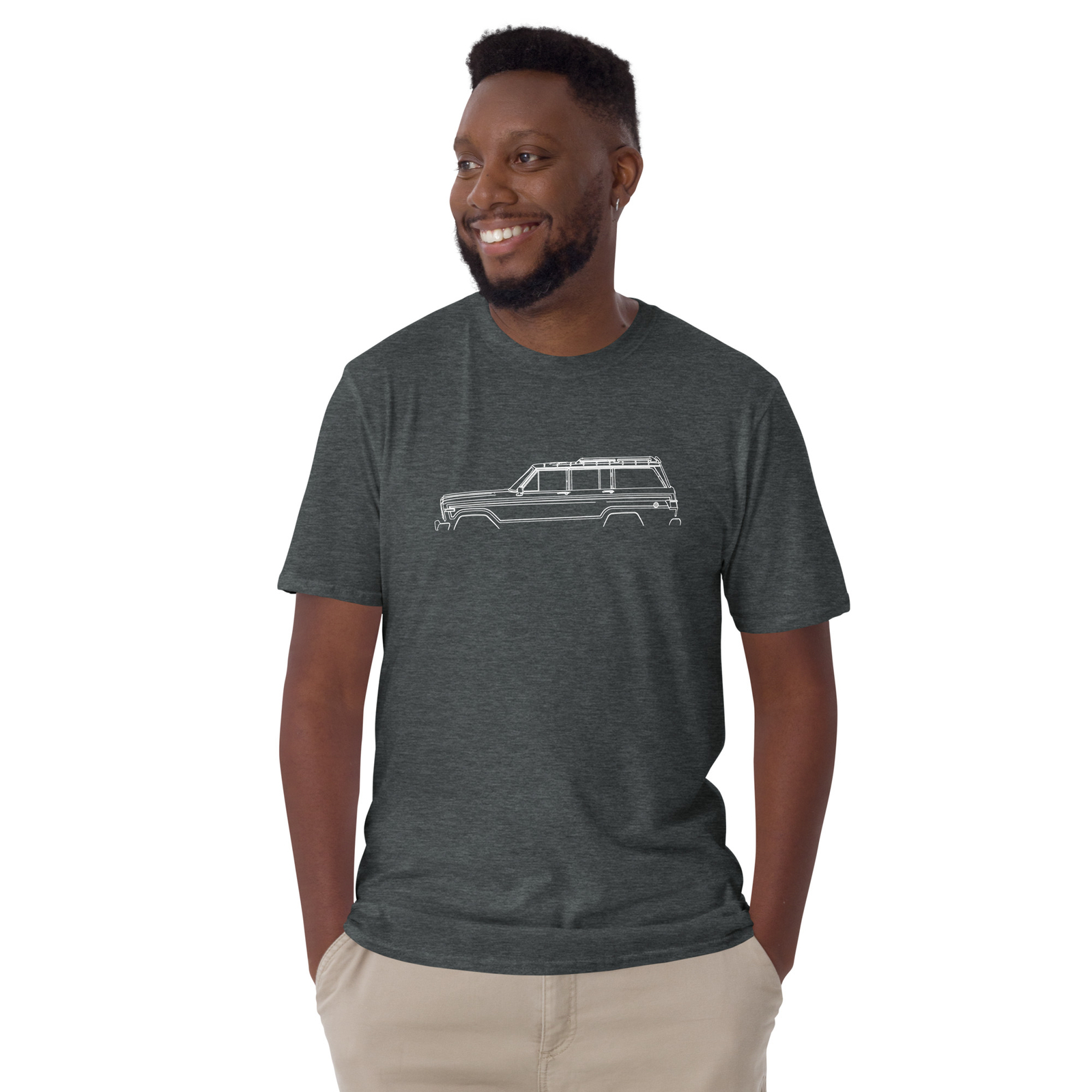 Softstyle T-Shirt For Jeep Wagoneer SJ 1963-1983 Car Owners Birthday Gift