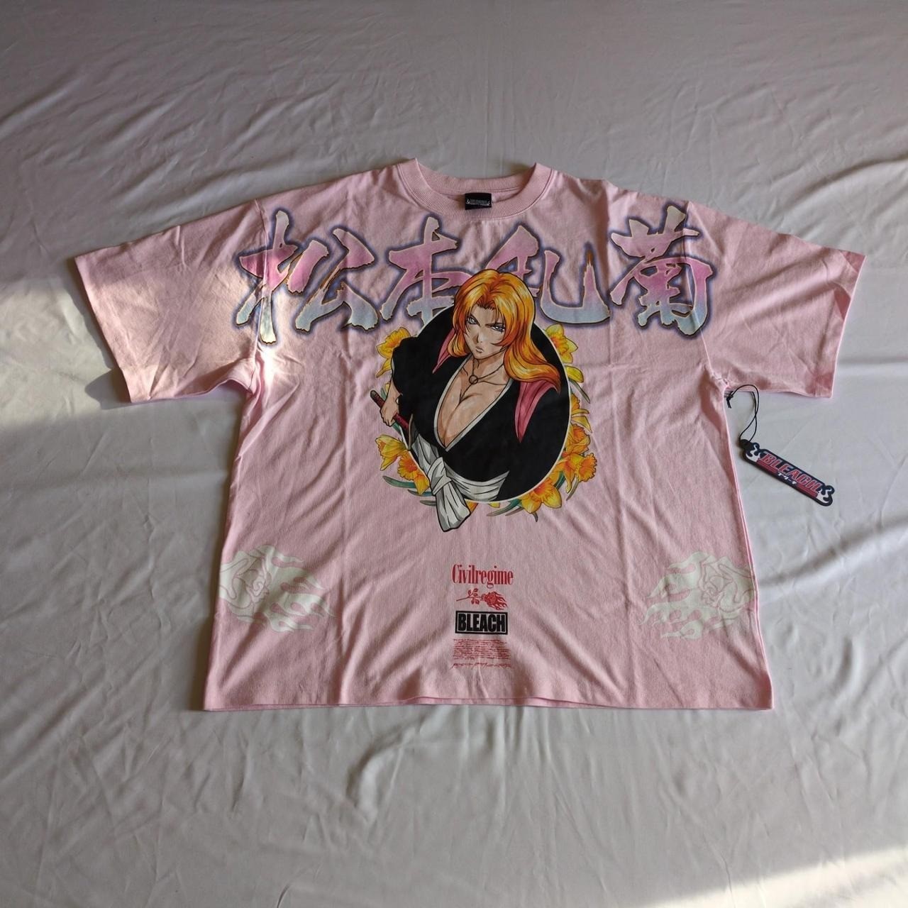 Civil Regime X Bleach Collab Rangiku’s Chaos 199x T-shirt Size XL OS