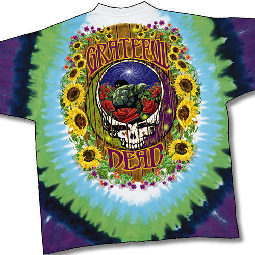 GRATEFUL DEAD-TERRAPIN STATION-2 SIDED TIE DYE T-SHIRT- S,M,L,XL,2X-3X,4X,5X,6X