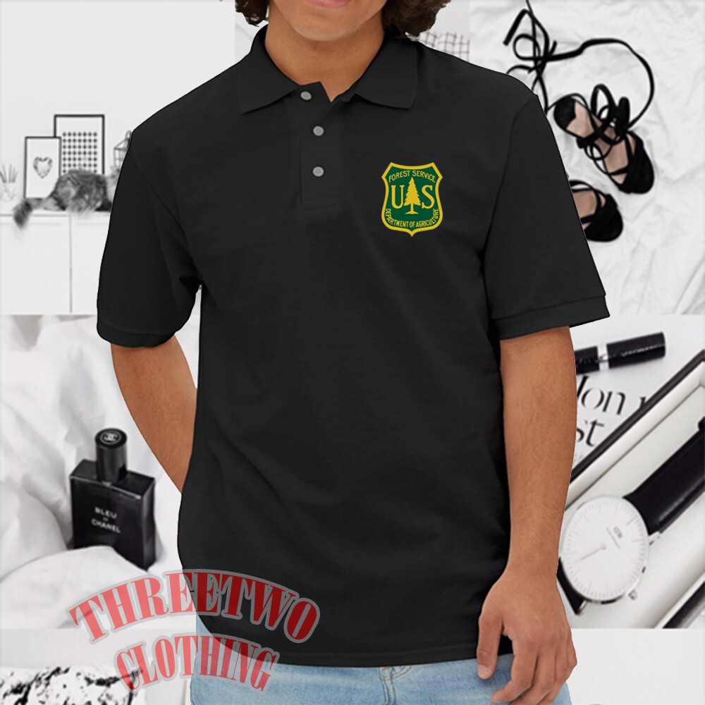 U.S Forest Service Men’s Black Size S to 3XL