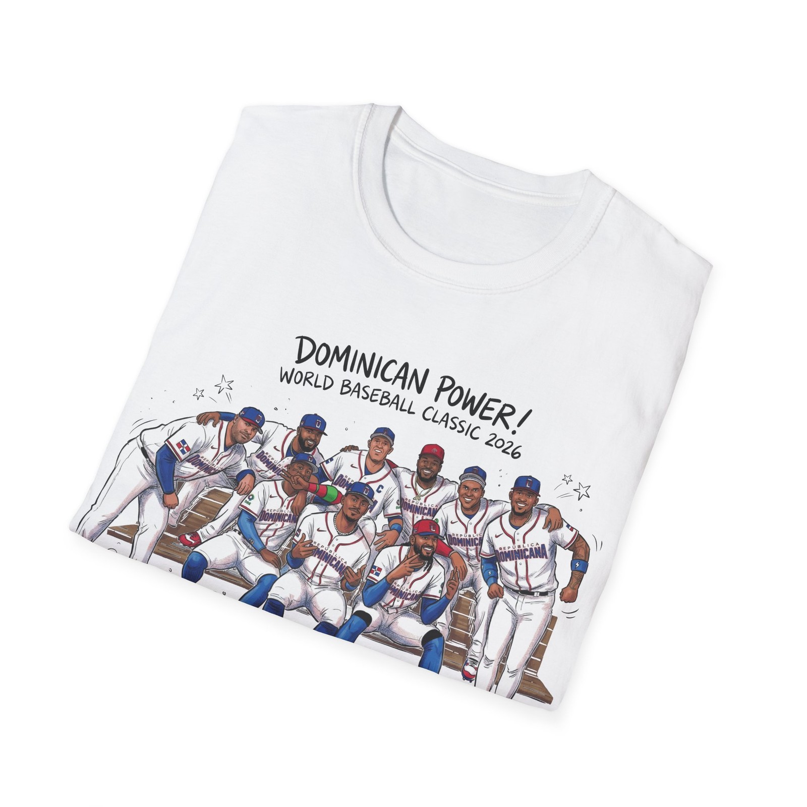 Dominican Republic Team 2026 World Baseball Classic: Soto, Machado, Caminero Tee