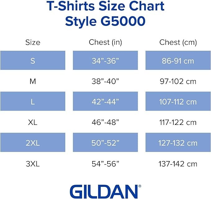 10-Pack Gildan Mens G500 Solid Heavy Cotton Plain Blank Casual Fit T-Shirt Sz XL