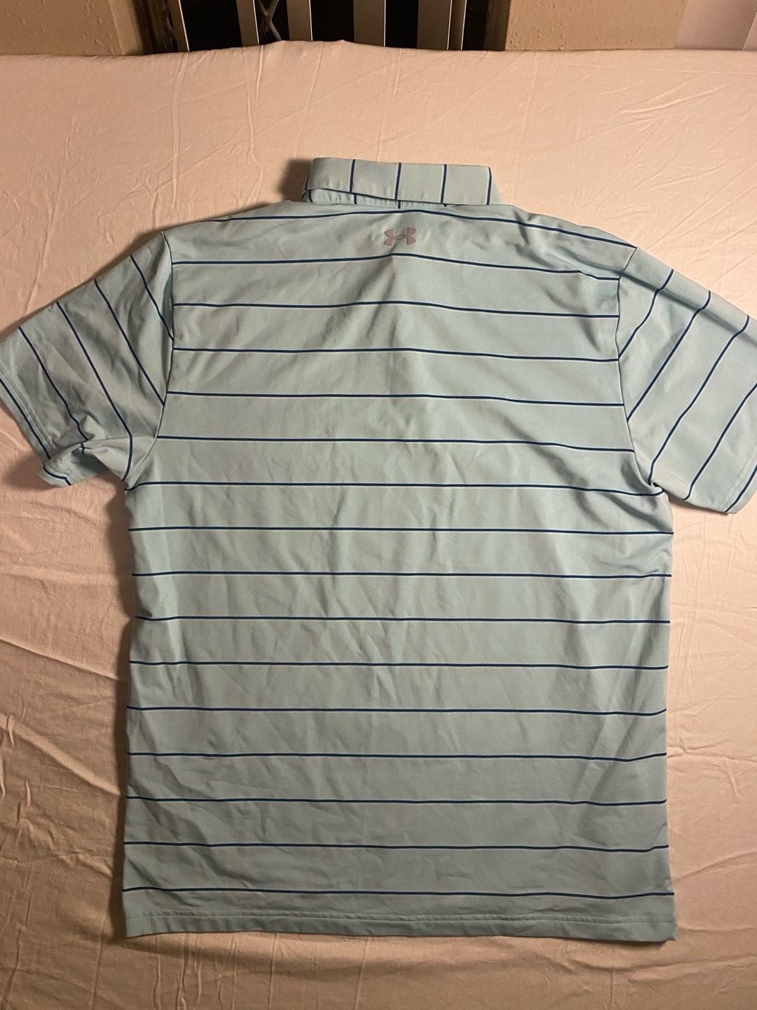 Under Armour HeatGear Men’s Loose Fit Striped Performance Golf Polo Shirt. SKU#1