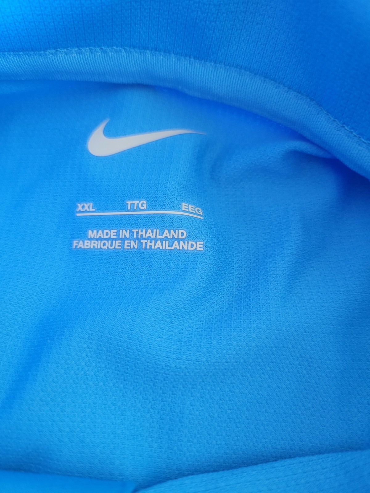 NEW Nike Dri-FIT NFL Bud Light Polo Shirt Men’s XXL 2XL Blue Promo Golf
